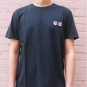 NWT Maison Kitsuné Double Fox Patch T-Shirt🦊(#115)